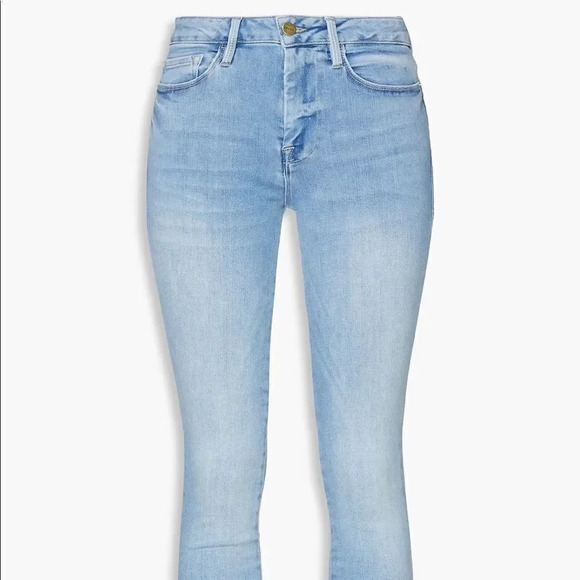 FRAME
Le One faded mid-rise skinny jeans - Picture 3 of 14